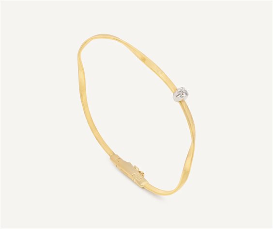 Armband Marco Bicego Dame Marrakech in Gelbgold Diamante 0.08 Ct SG337_B8 - SG337_B8